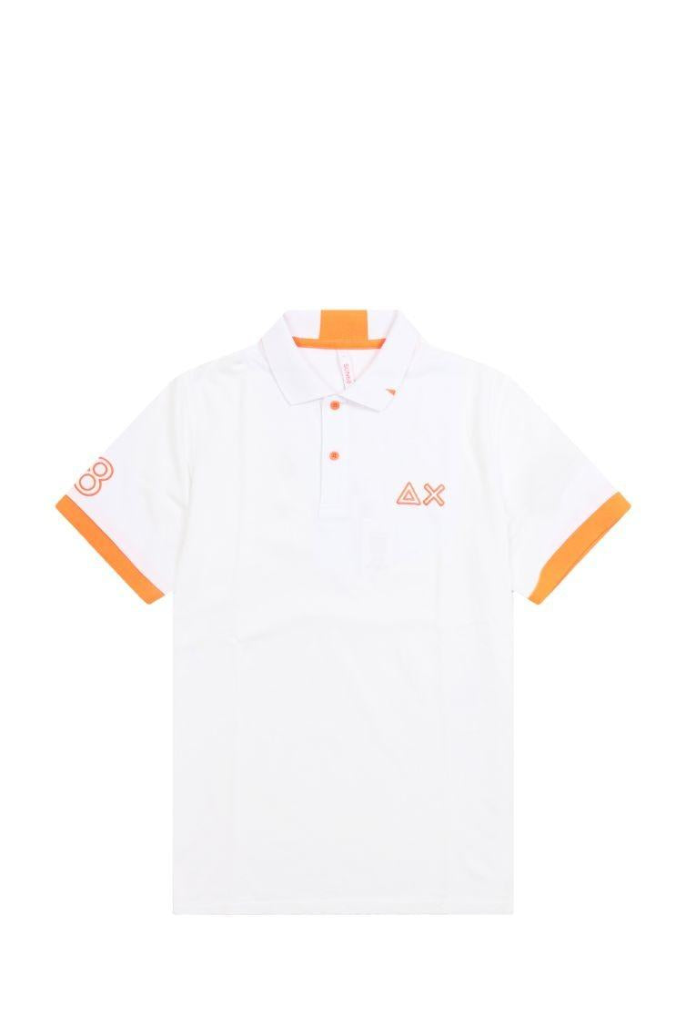 POLO LOGO FLUO S/S A35122/01 SUN68