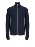 JACK AND JONES JJPANNEL KNIT ZIP CARDIGAN AW24