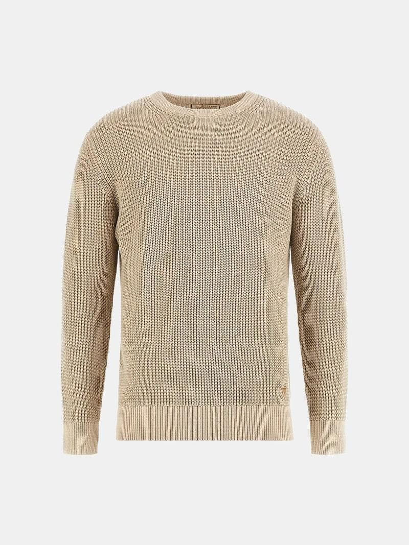 DELMAR CN LS WASHED RIBBED SWT 