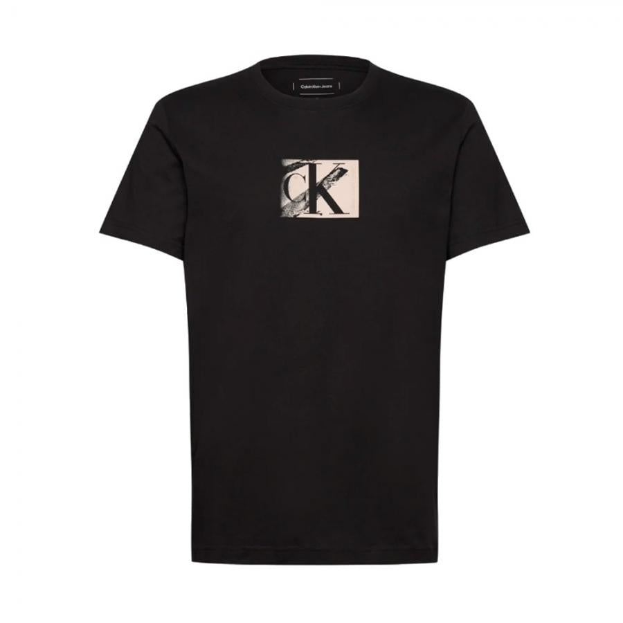 SMALL CK BOX TEE J30J327077/BEH CALVIN KLEIN JEANS