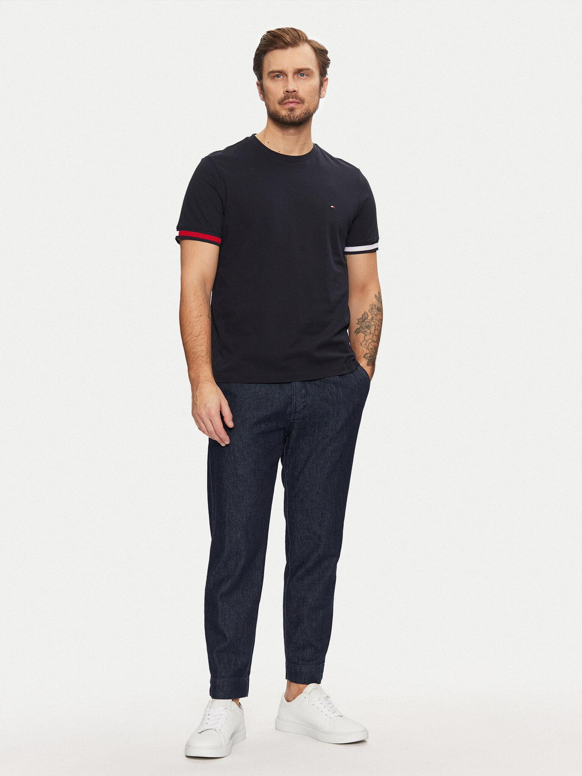 GLOBAL STRIPE FLAG C MW0MW38078/DW5 TOMMY HILFIGER