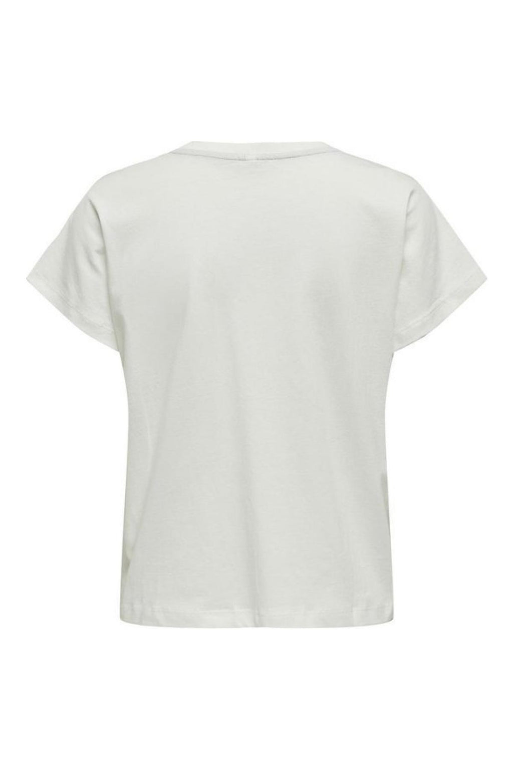 ONLJILL LIFE S/S TOP BOX JRS 15324337/Cloud Dancer ONLY