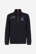 LA MARTINA MAN HALF ZIP SWEATSHIRT HEAVY