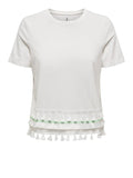 ONLY ONLFILIPPA LIFE S/S TASSEL TOP JRS