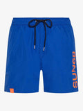 SUN68 SWIM PANT WITH MACRO LOGO ON FRONT