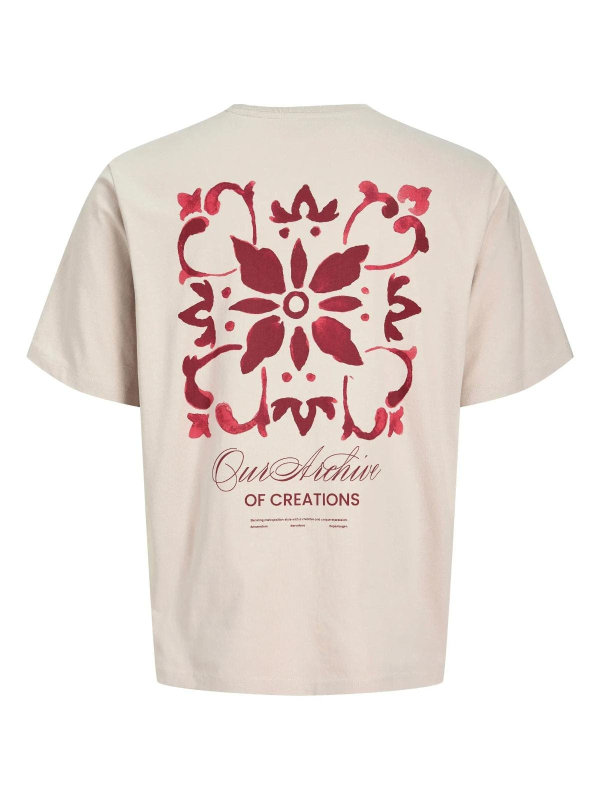 JJART PRINT TEE SS CREW NECK 