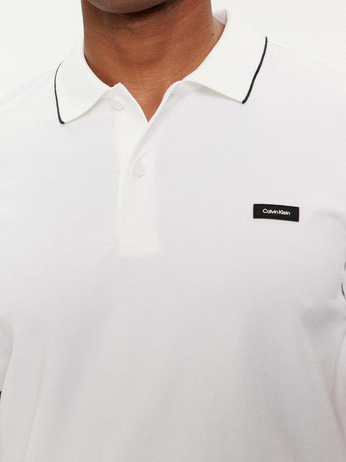 STRETCH PIQUE TIPPIN K10K112751/YAF CALVIN KLEIN