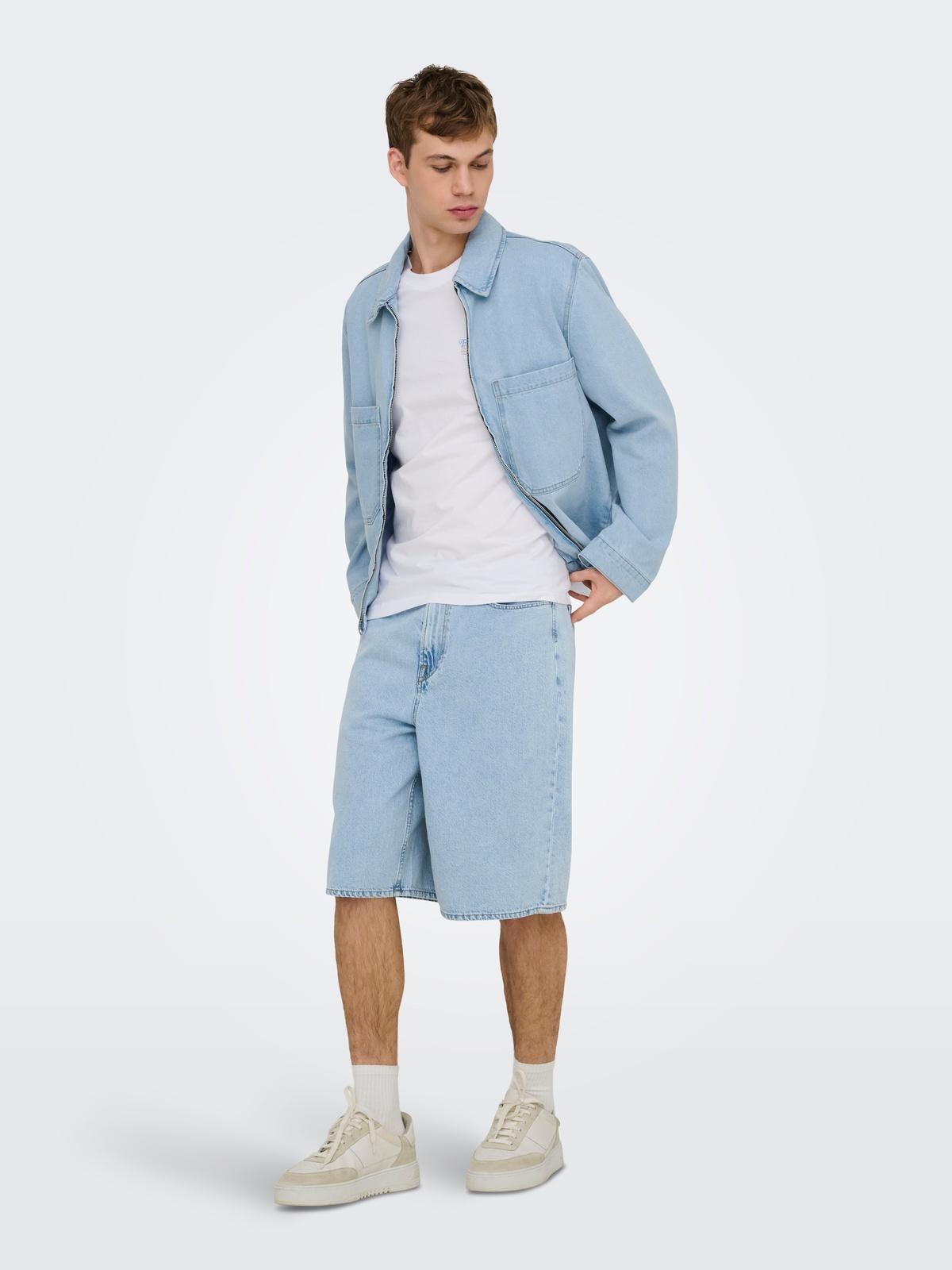 22038435/Light Blue Denim ONLY&SONS