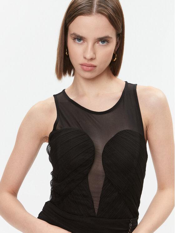 MINI DRESS BLACK FQ23WD1005W52901/053 FRACOMINA