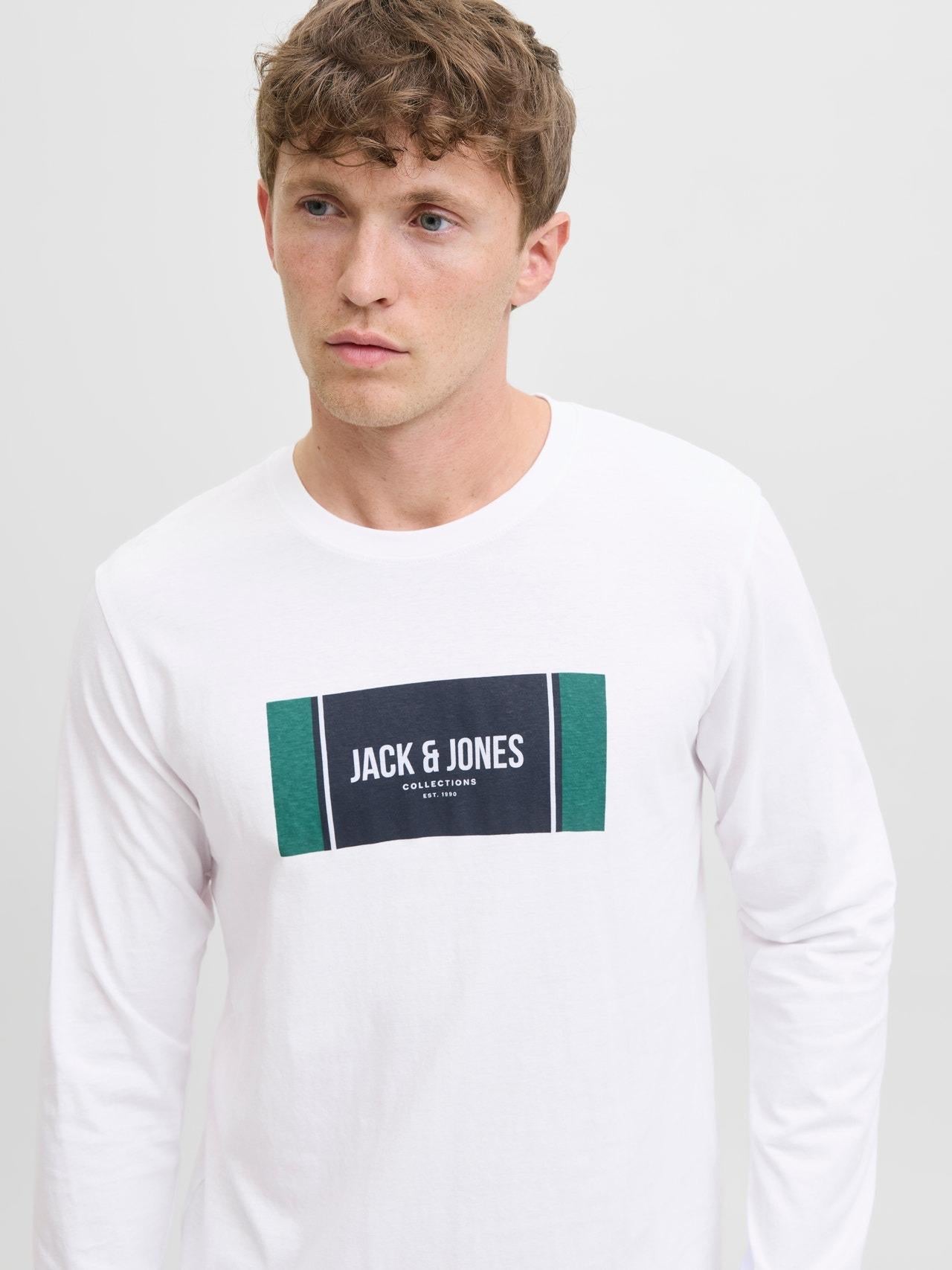 12282290/White JACK AND JONES