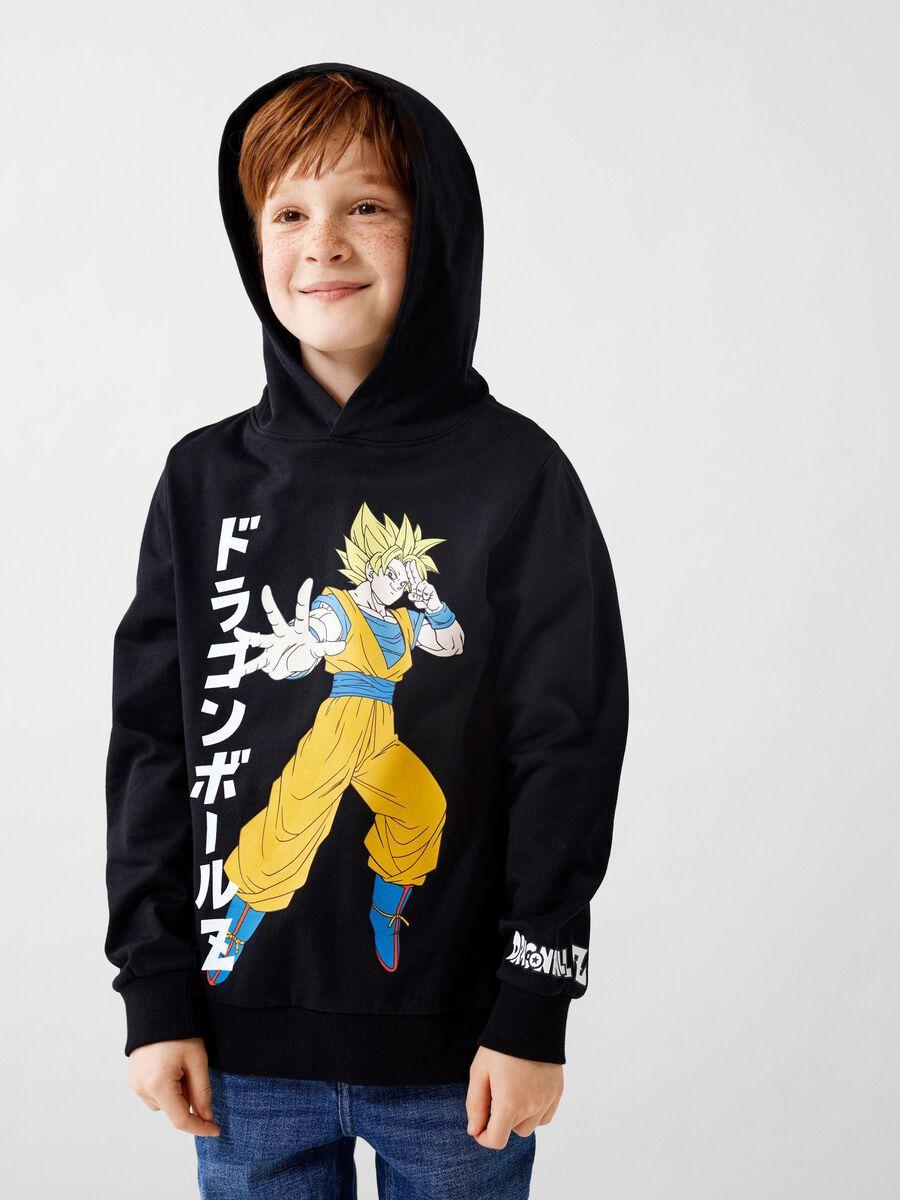 NKMJOCH DRAGONBALL SWEAT WH BRU NOOS VDE 