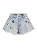 ONLCHIARA WAVE RAW STAR SHORTS DNM GOU 