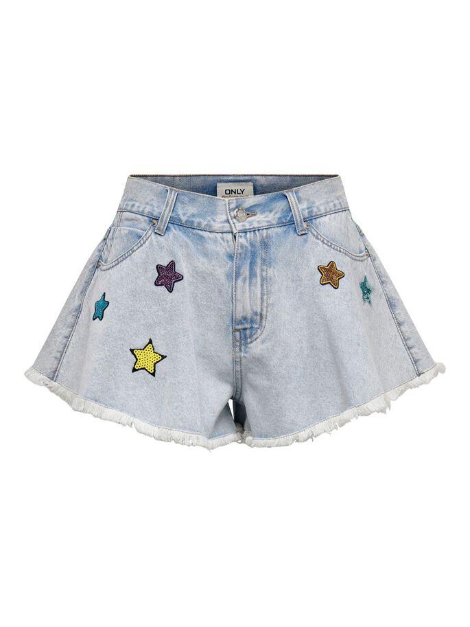 ONLCHIARA WAVE RAW STAR SHORTS DNM GOU 