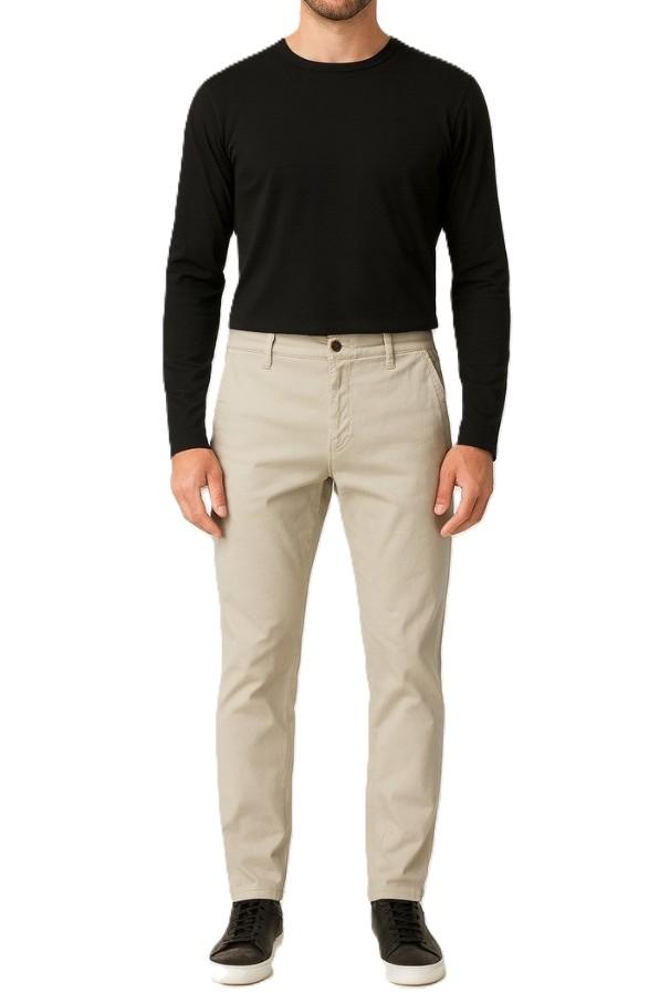 PANT.GABARDINA CHINO SLIM UR9151006/BEIGE URBAN RING