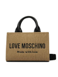 BORSA CANVAS ORO 