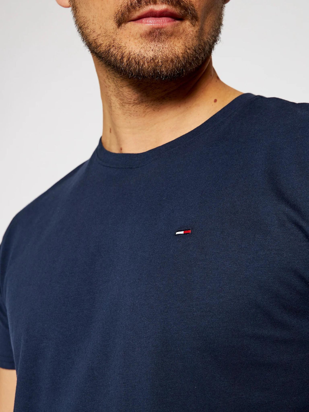 TJM XSLIM JERSEY TEE DM0DM04411/002 TOMMY JEANS
