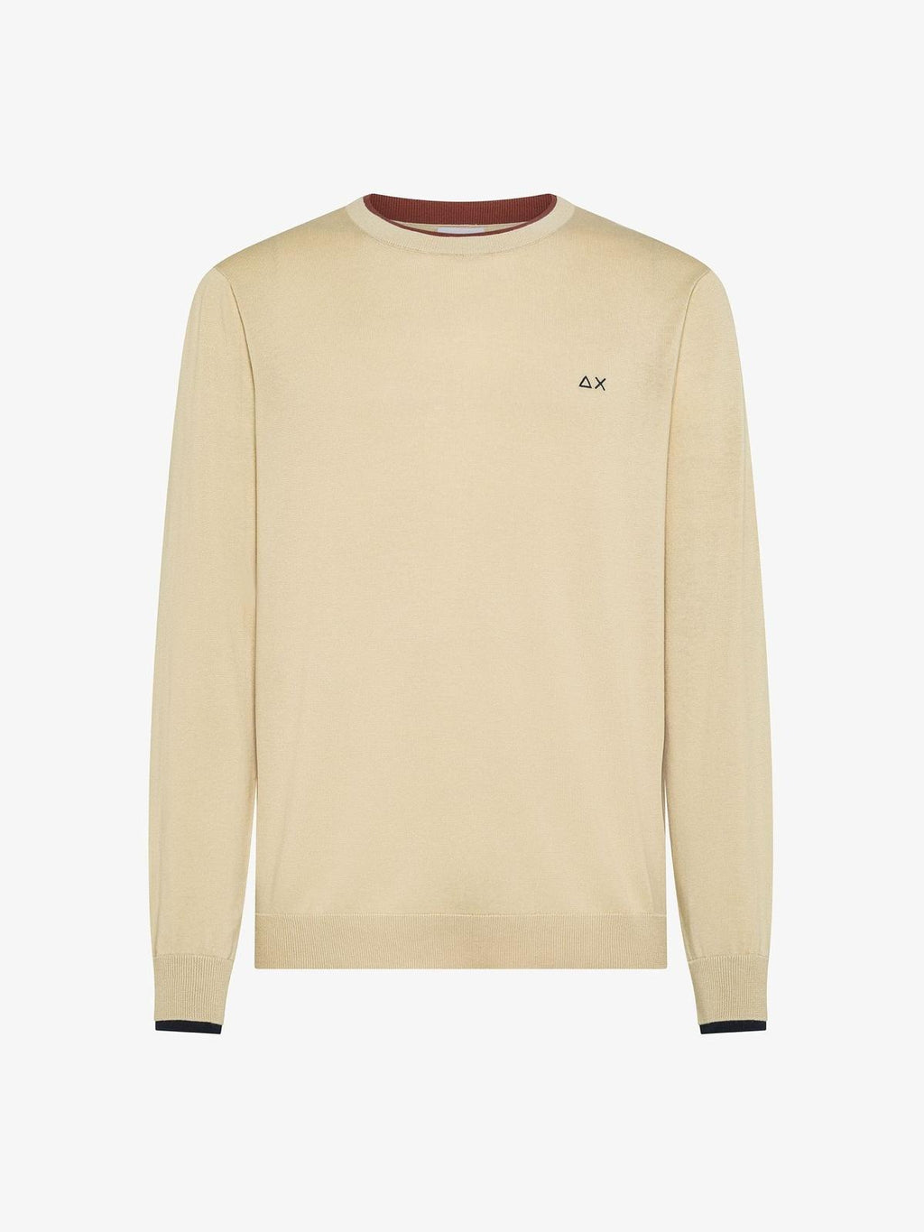 SWEATER NECK DOUBLE RIB L/S 