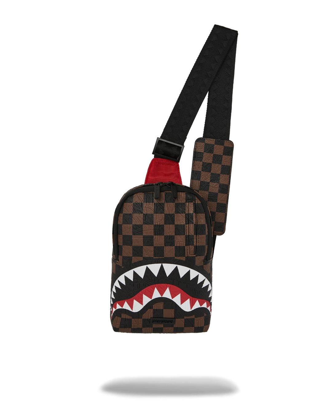 CHECK 2 EMBOSS BACKPACK SLING 