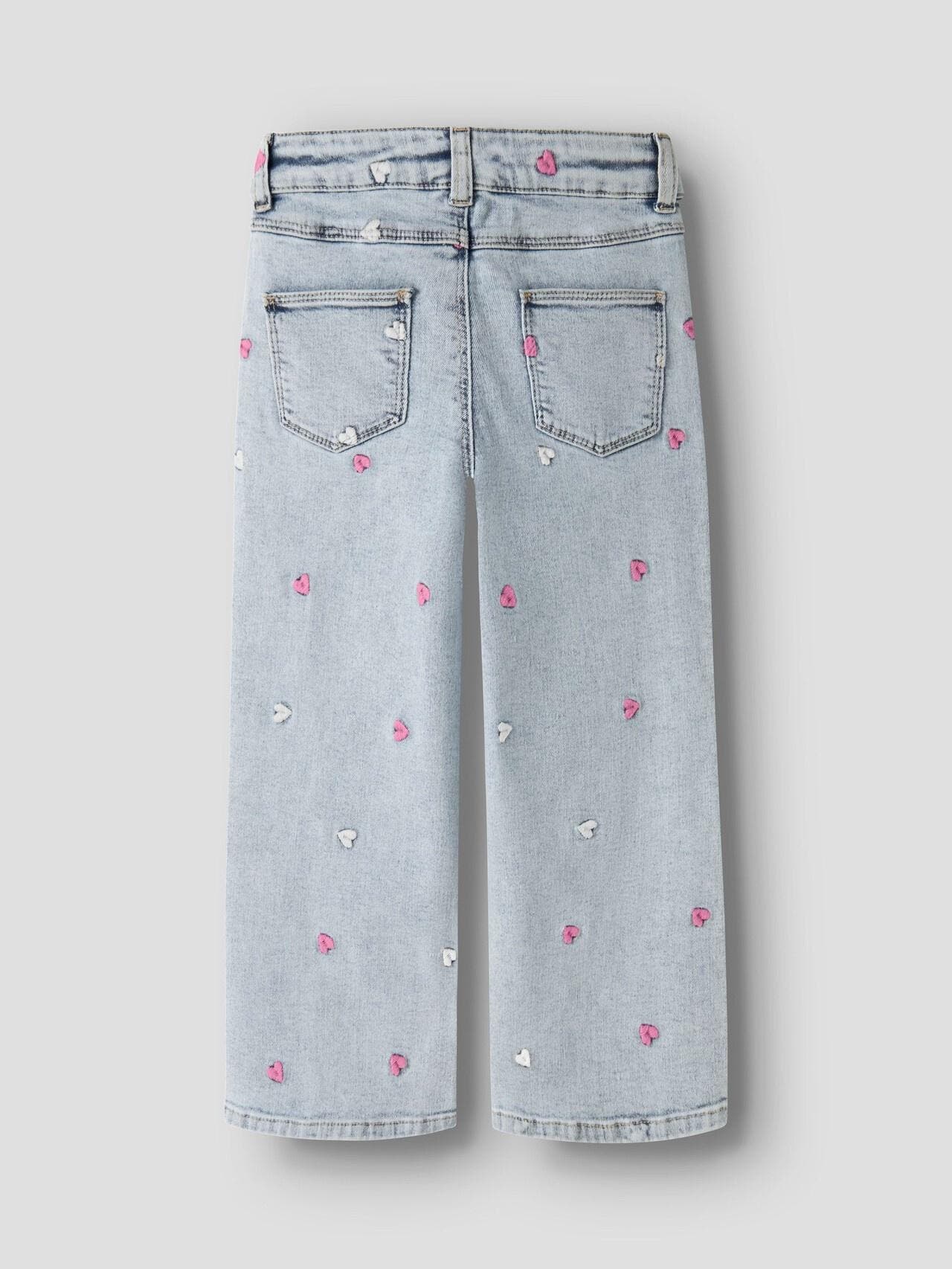 13250733/Light Blue Bleached Denim NAME.IT