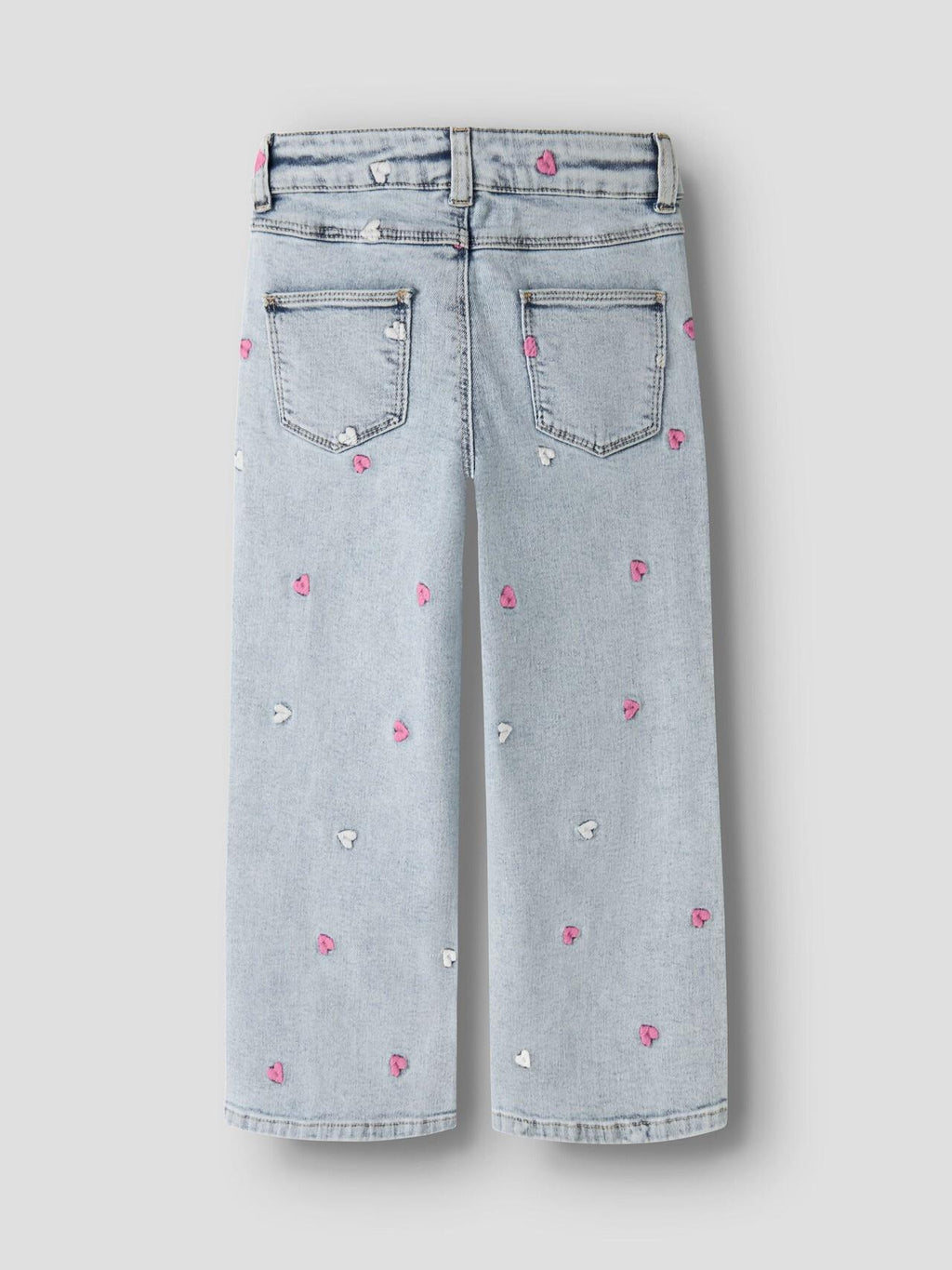 13250733/Light Blue Bleached Denim NAME.IT