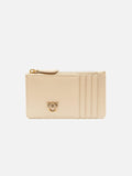 PINKO AIRONE CARDHOLDER VITELLO SETA