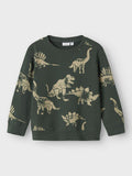 NAME.IT NMMNILAUS LS NREG SWEAT BRU