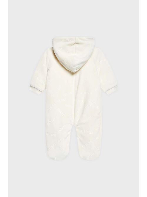 CHENILLE HOODED PADDED OVERALL 