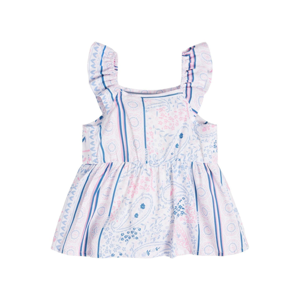 SL WOVEN TANK TOP K3GH02WFBN0/P27A GUESS