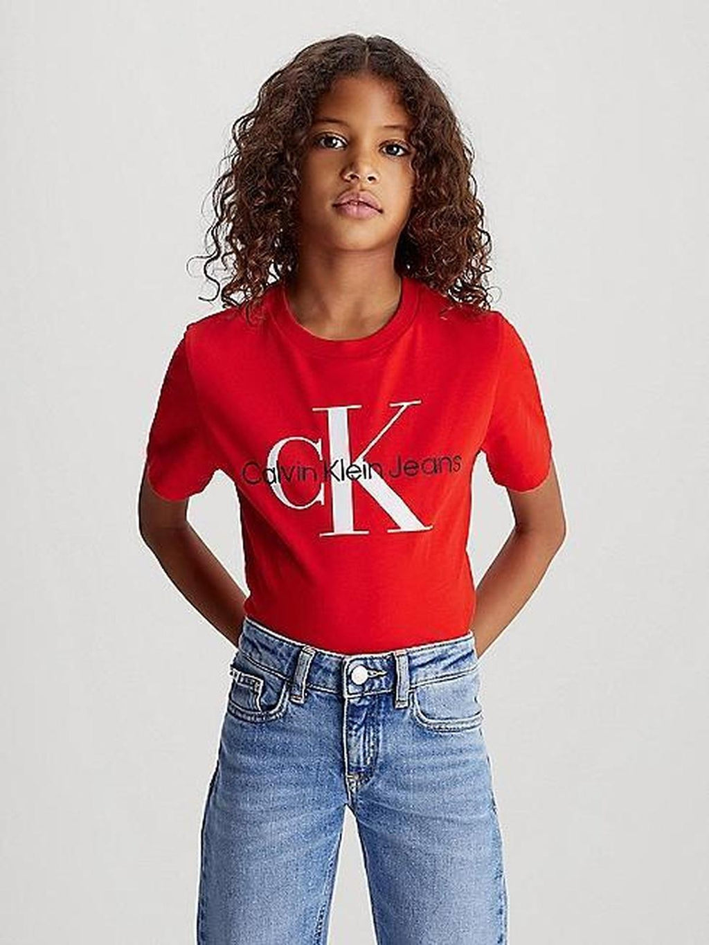 CK MONOGRAM SS T-SHIRT 