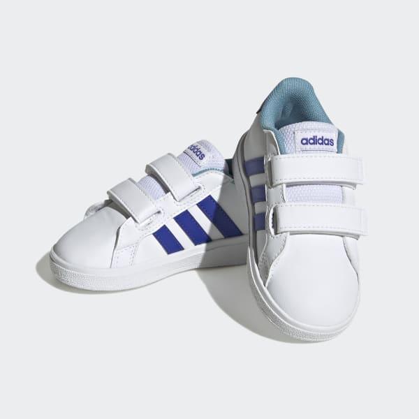 GRAND COURT 2.0 CF FTWWHT/LUCBLU/PREBLU 