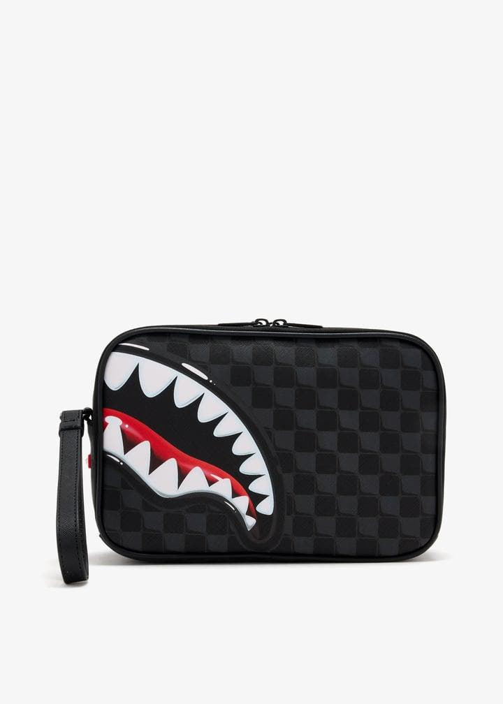 SHARKS IN PARIS BALLOON BLACK<BR/>TOILETRY BRICK 