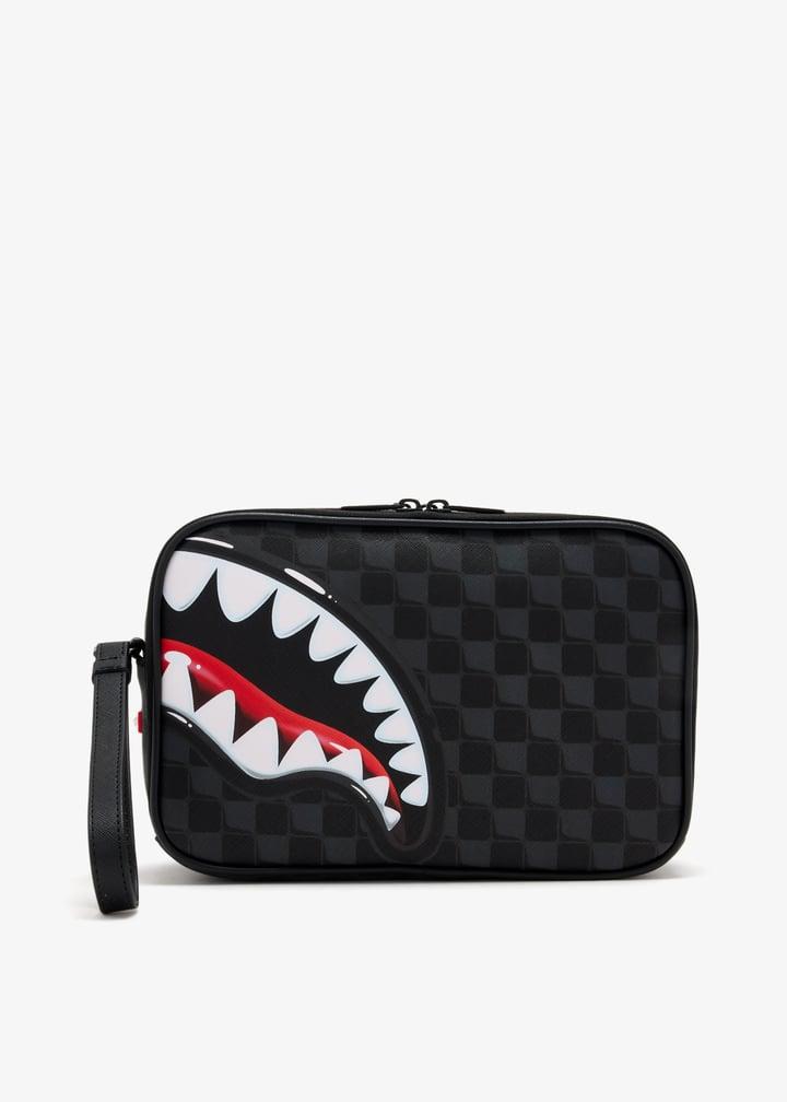 SHARKS IN PARIS BALLOON BLACK<BR/>TOILETRY BRICK 
