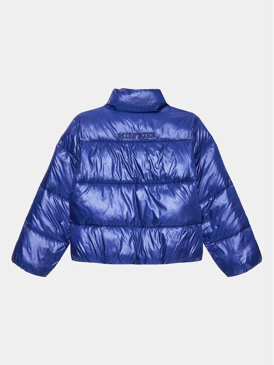 GLOSSY PUFFER JACKET 