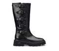 SKIN 3984 BOOT W LEATHER BLACK 
