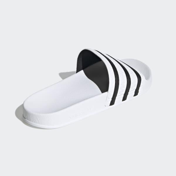 ADILETTE            WHITE/CBLACK/WHITE 