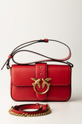 PINKO LOVE ONE MINI SLOUCHY FL  VITELLO MORBIDO
