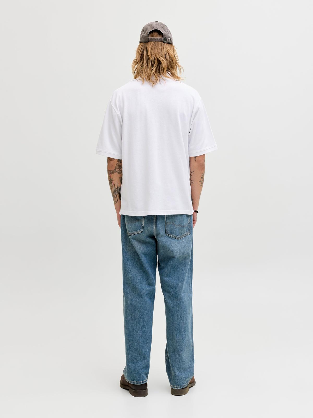 JJEARCHIVE GRAPHIC POLO SS LN 