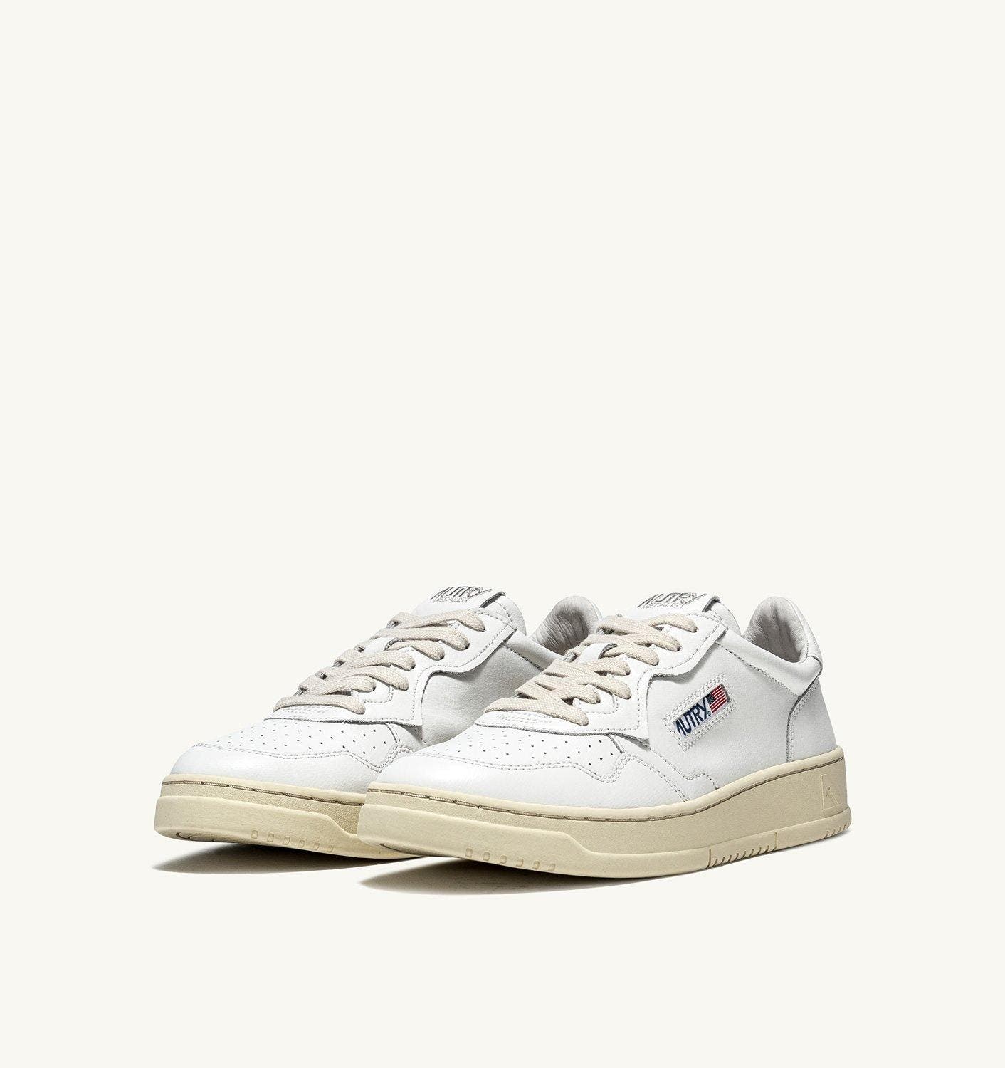 MEDALIST LOW WOM - LEAT/LEAT WHT/WHT 
