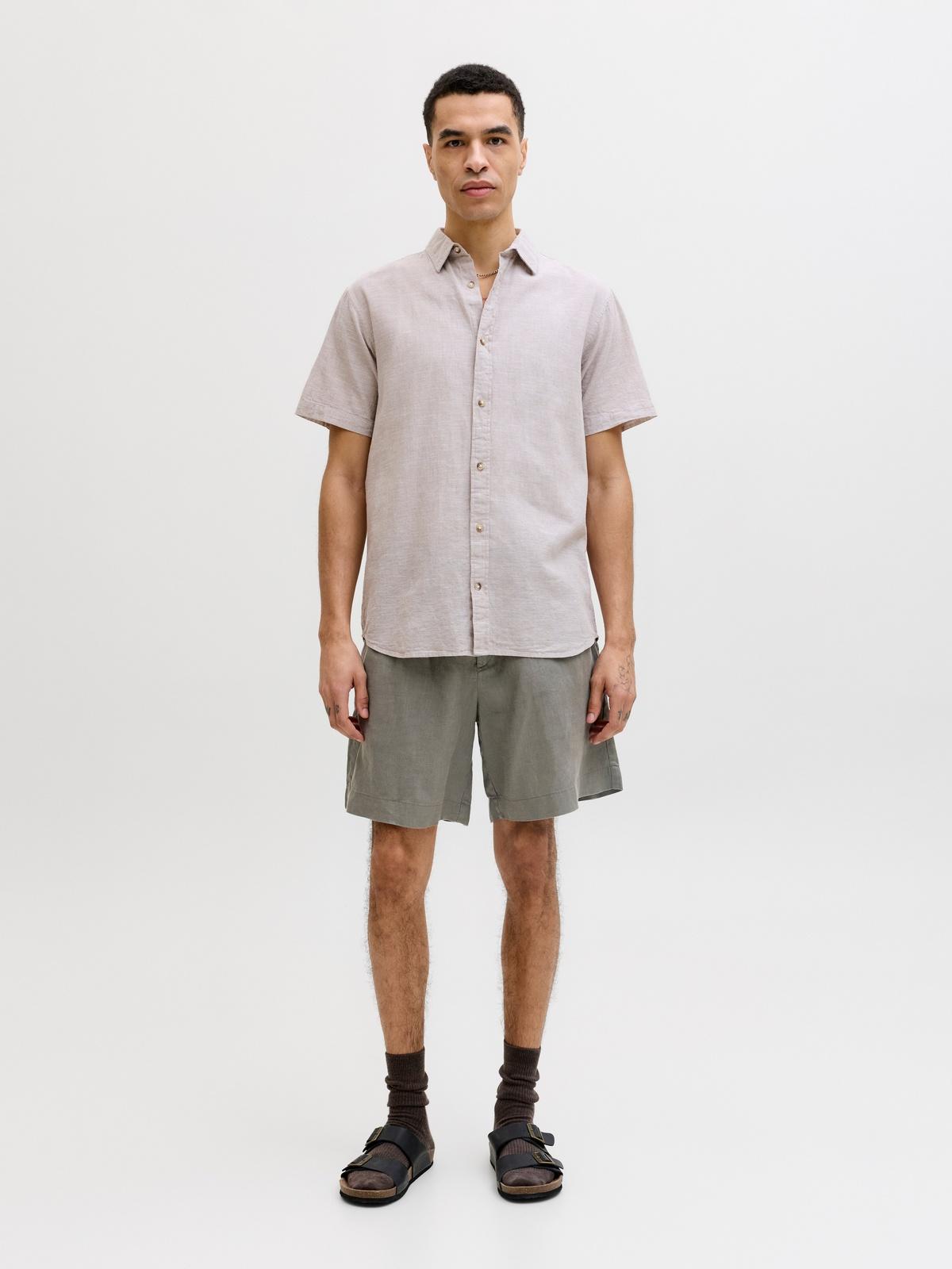 JPSTBILL LAWRENCE LINEN SHORTS REG LN 