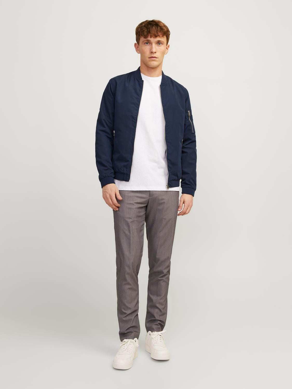 12165203/Navy Blazer JACK AND JONES