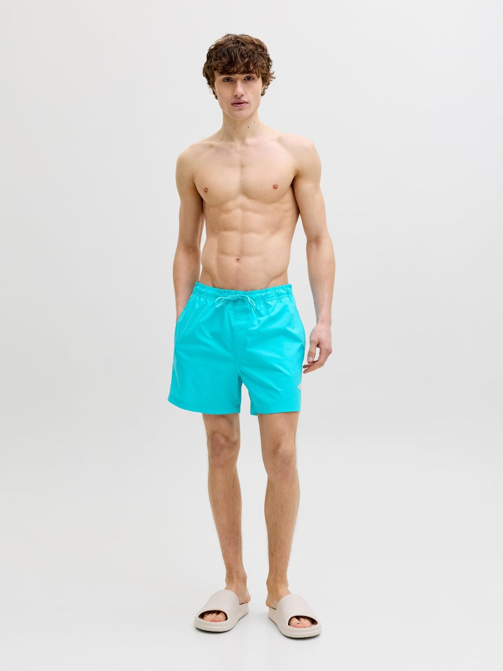 JPSTMAUI TROPIC SOLID SWIM SHORTS REG SN 