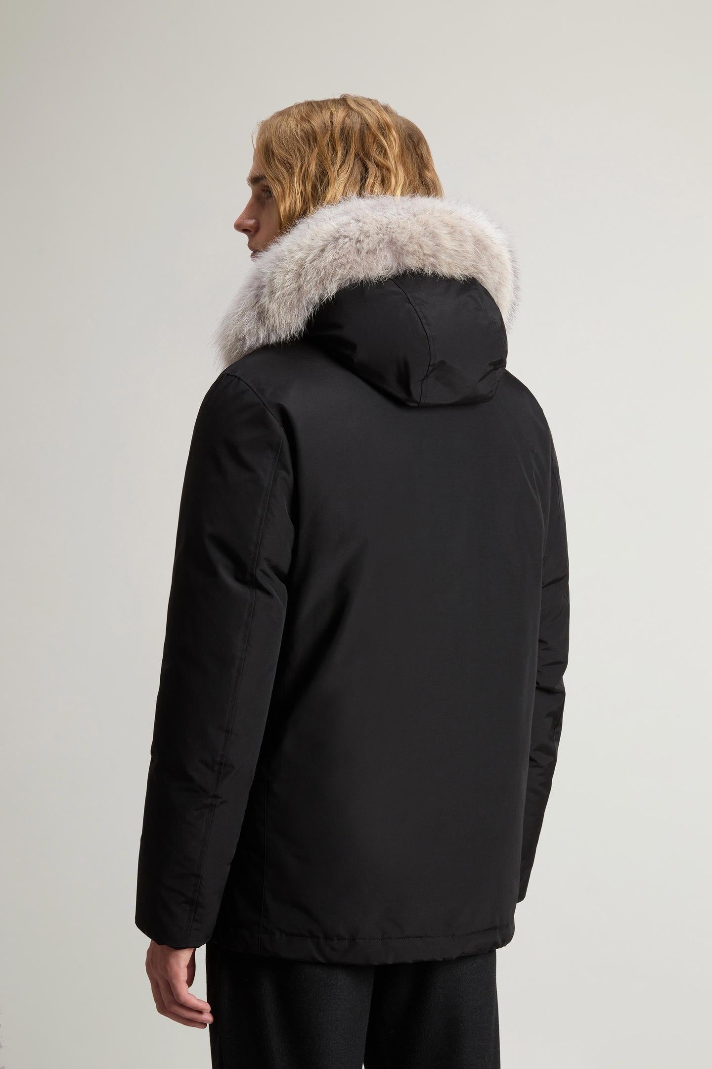 ARCTIC DETACHABLE FUR ANORAK CFWOOU0484MRUT0001/BLK WOOLRICH