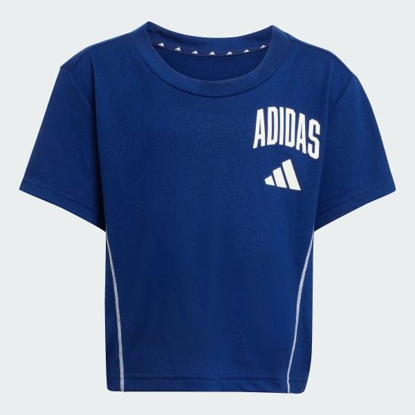 JG GL COL TEE DKBLUE/WHITE 