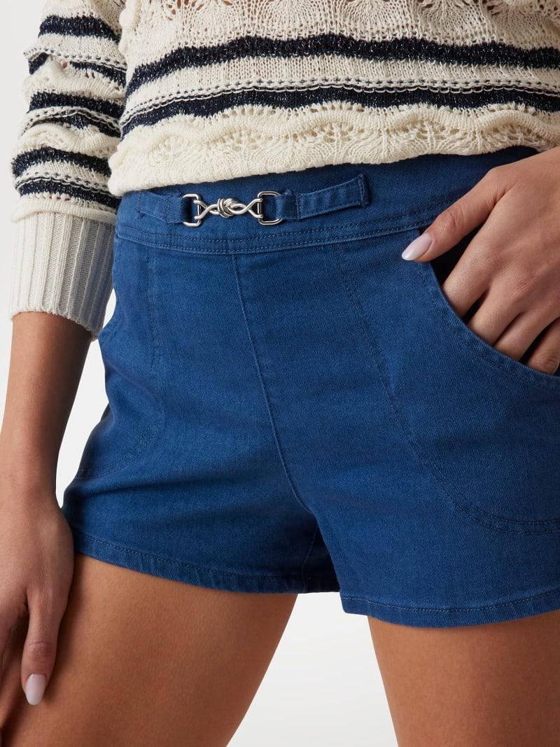JEWEL DENIM SHORT 
