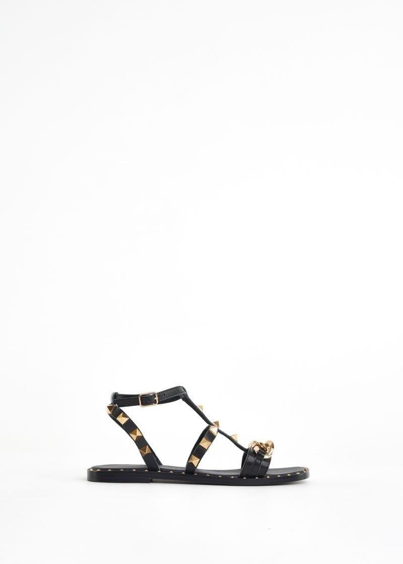 SANDALO FLAT TAMPA LEATHER 