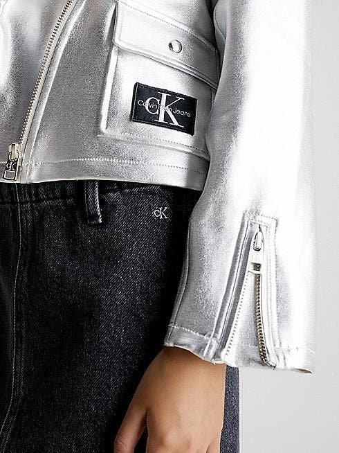 SILVER PERFECTO HWK JACKET 