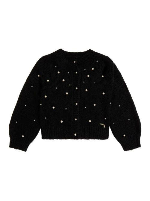 LS SWEATHER W/PEARLS 