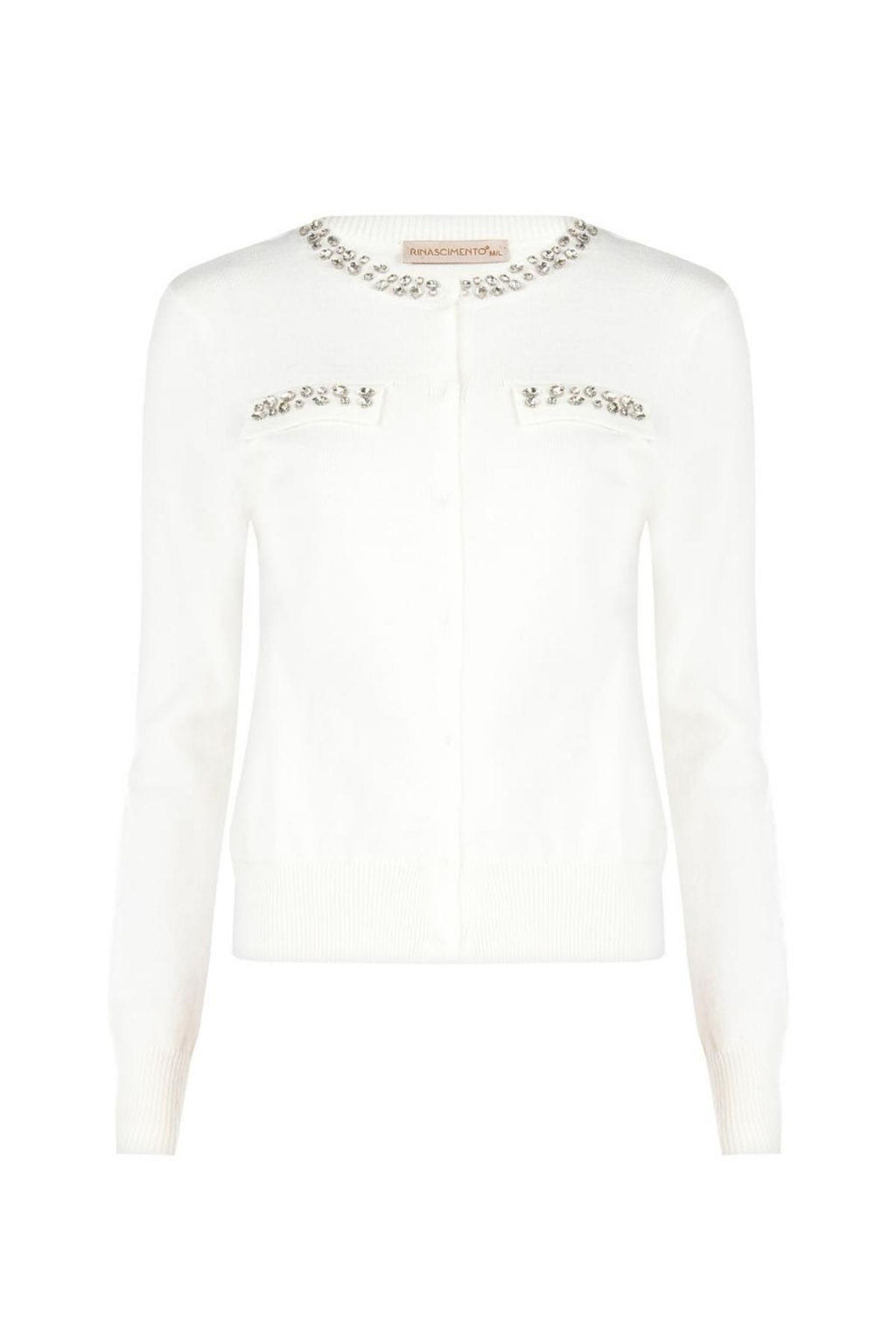 DIST X73107 MAG CARDIGAN BOTTONI CFM0012057003/B036 RINASCIMENTO