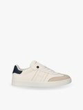 SNEAKER BASSA ALLACCIATA BEIGE/BIANCO/BLU 