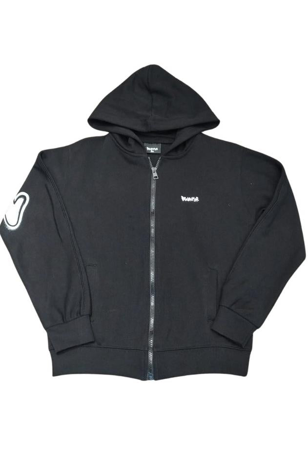 MAGLIA BIMBO CON ZIP IN FELPA 